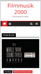 Mobile Screenshot of filmmusik2000.de